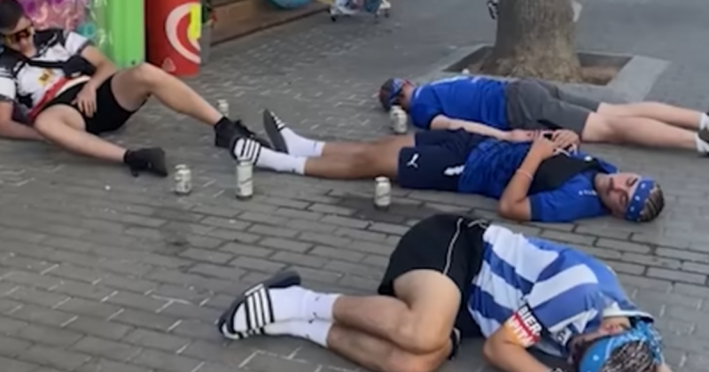 Mallorcán számos turista választotta, hogy az utcákon pihenjen le egy rövid alvásra.