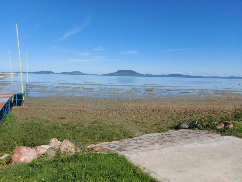 Bár a meder most éppen kiszárad, a Balaton továbbra is egészséges és élénk - mondják a szakértők.